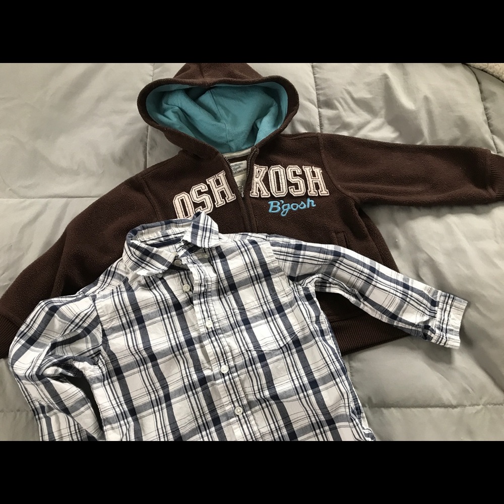 Osh kosh and children’s place clothing